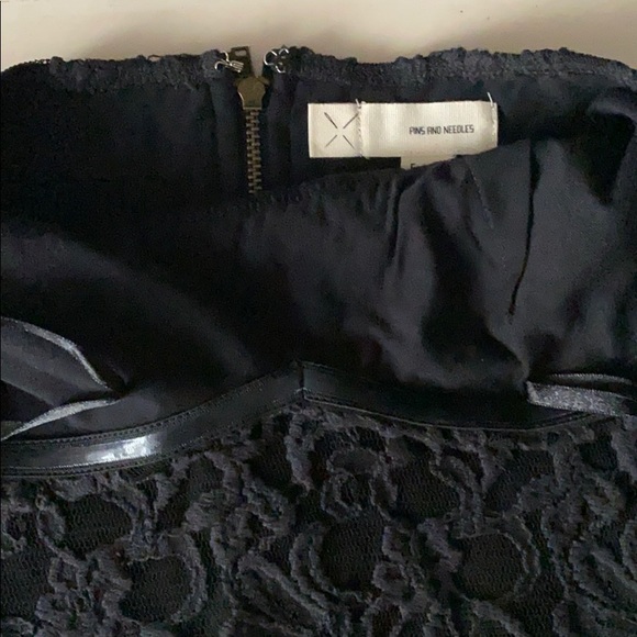 Pins & Needles Black Lace Top Size Small - Picture 3 of 6